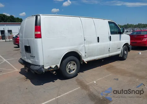 2005 Chevrolet Express G2500 из США, поврежденный, VIN 1GCGG25U151155014
